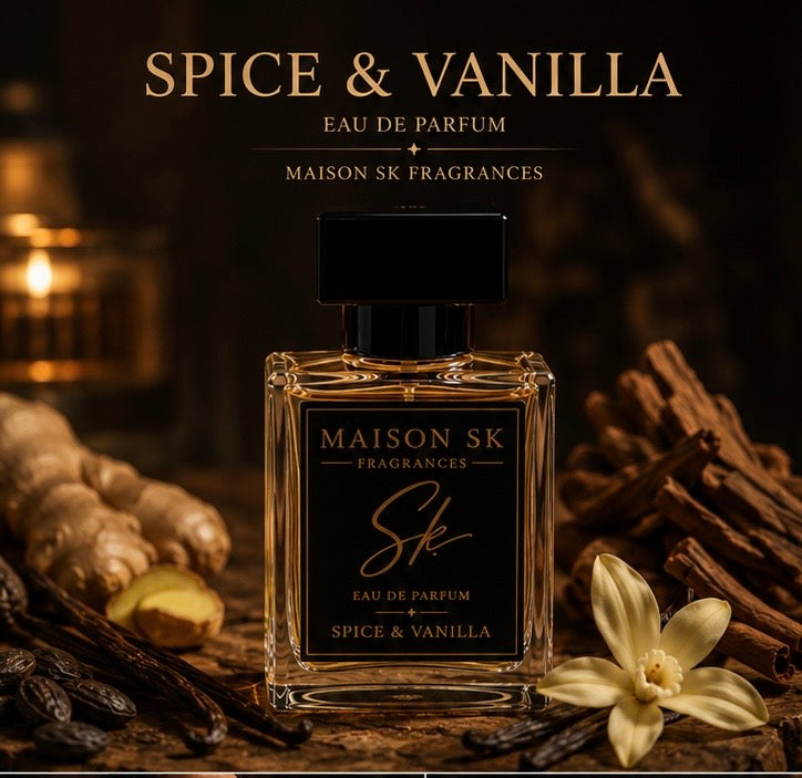 Maison SK Fragrances SPICE&VANILLA inspired by Tom Ford noir extreme